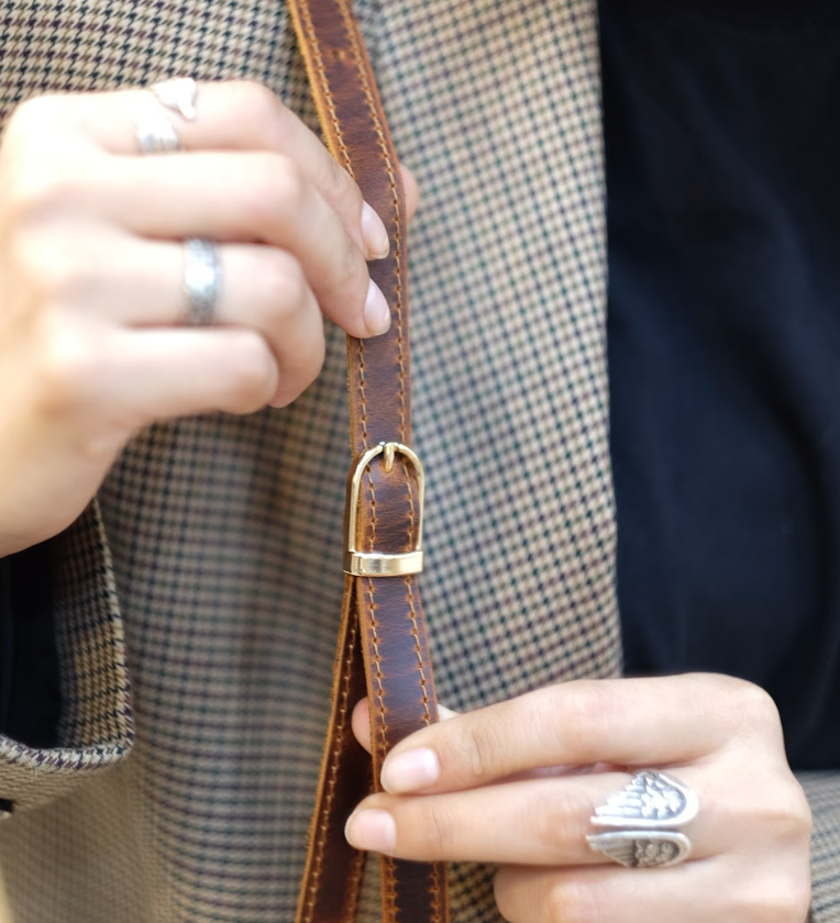 Multi-Purpose Leather Handbag