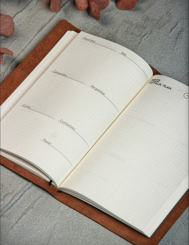Leather and Elegant Notebook Cover